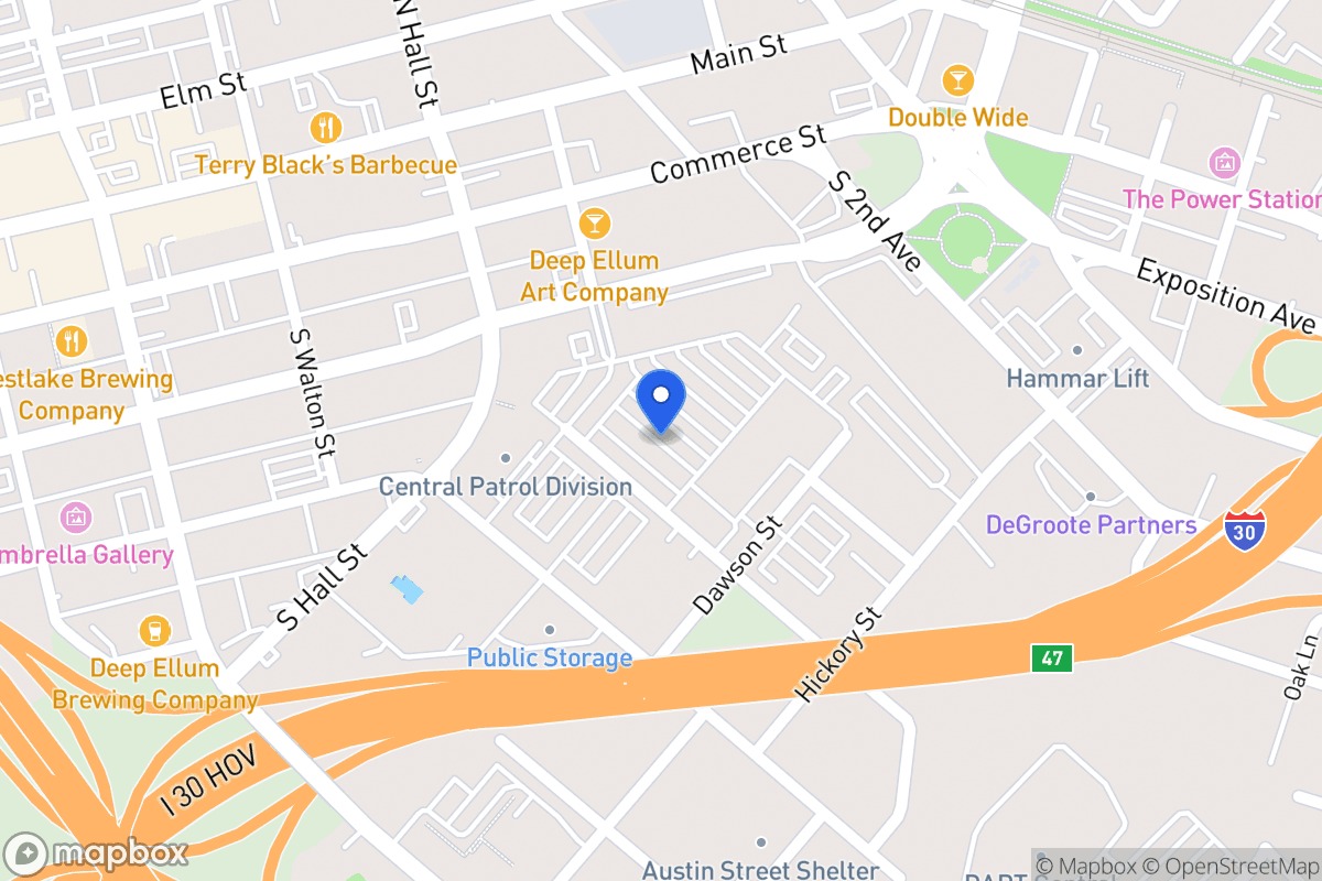Map of 3131 Dawson St