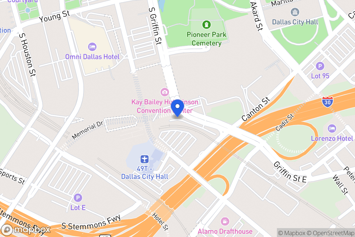 Map of 855 S Griffin St