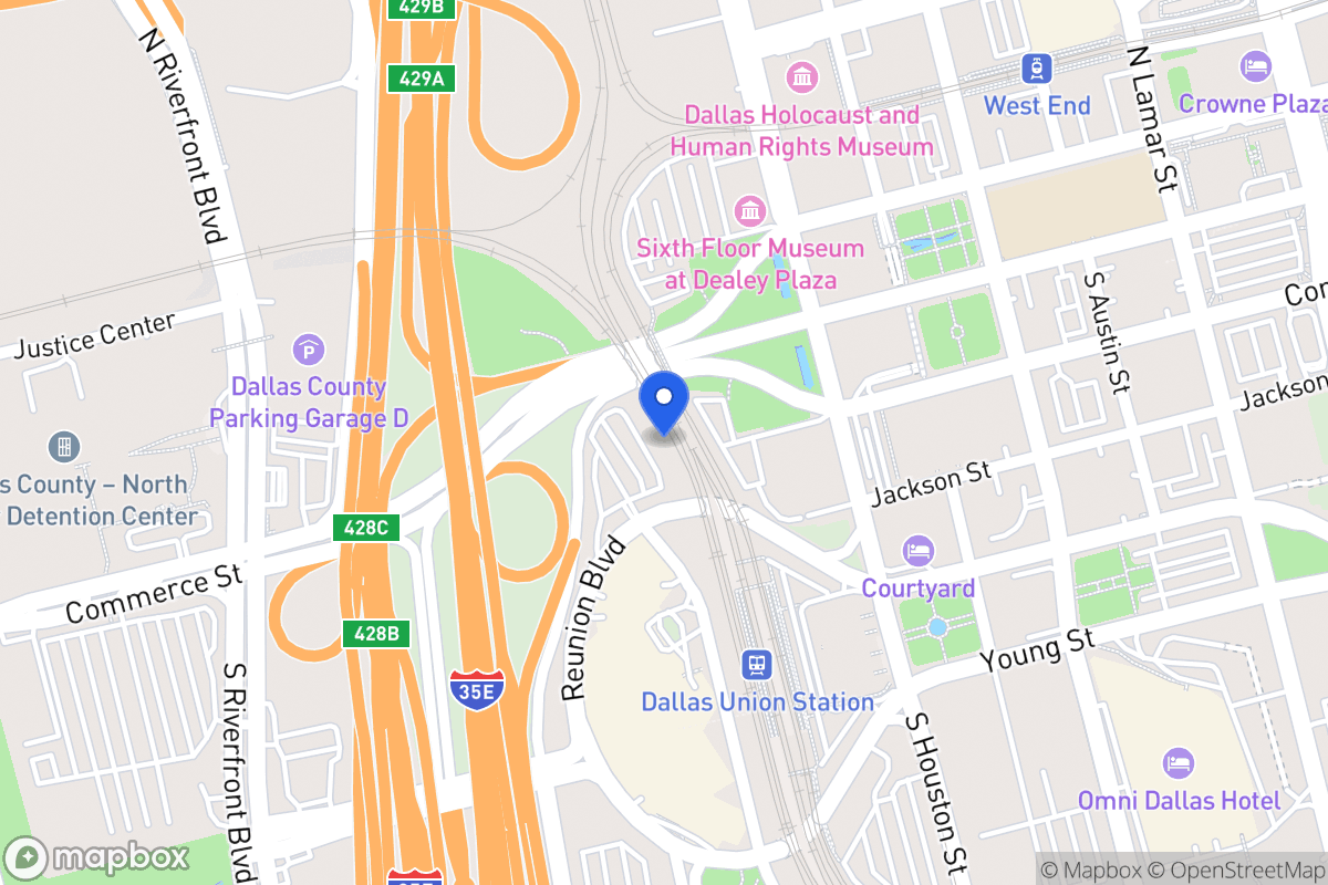 Map of 301 Reunion Blvd