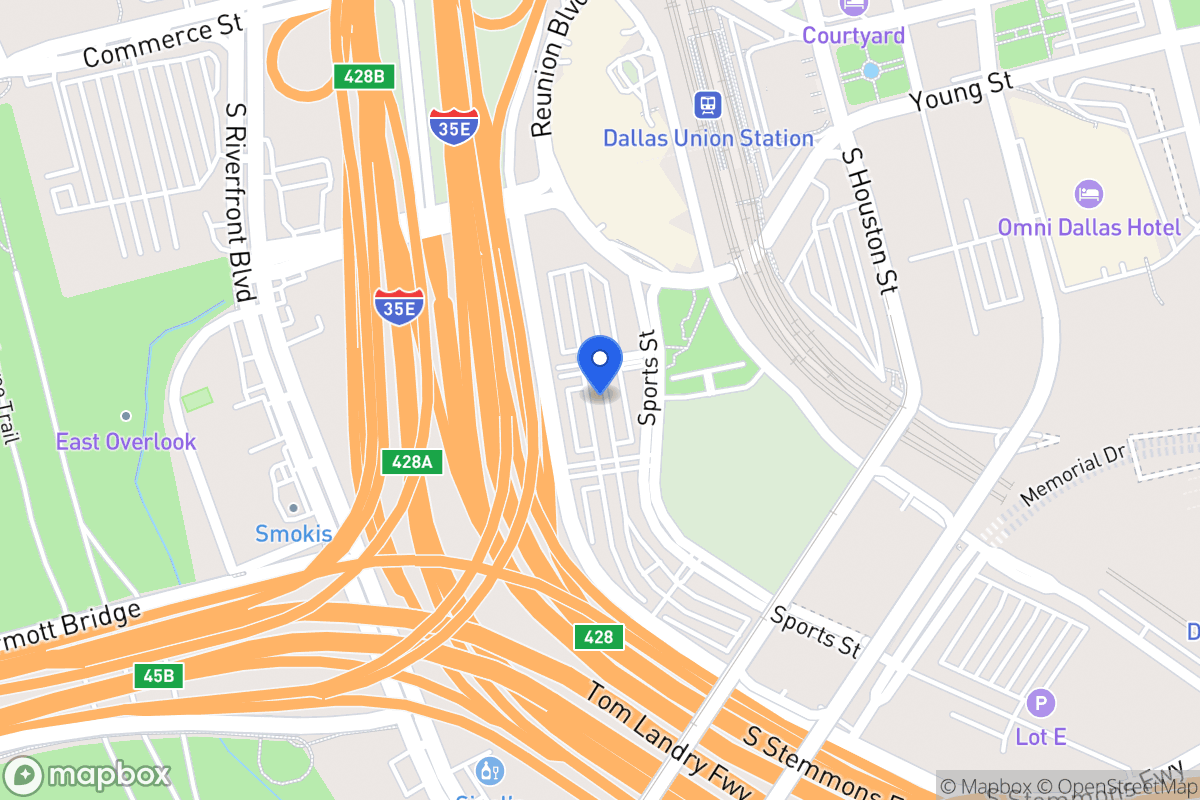 Map of 701 Sports St