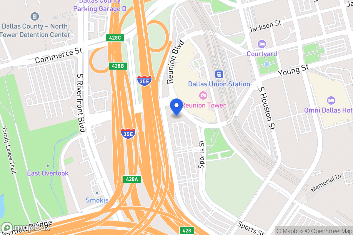 Map of 311 Reunion Blvd