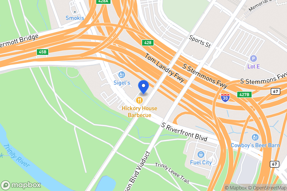 Map of 600 S Riverfront Blvd