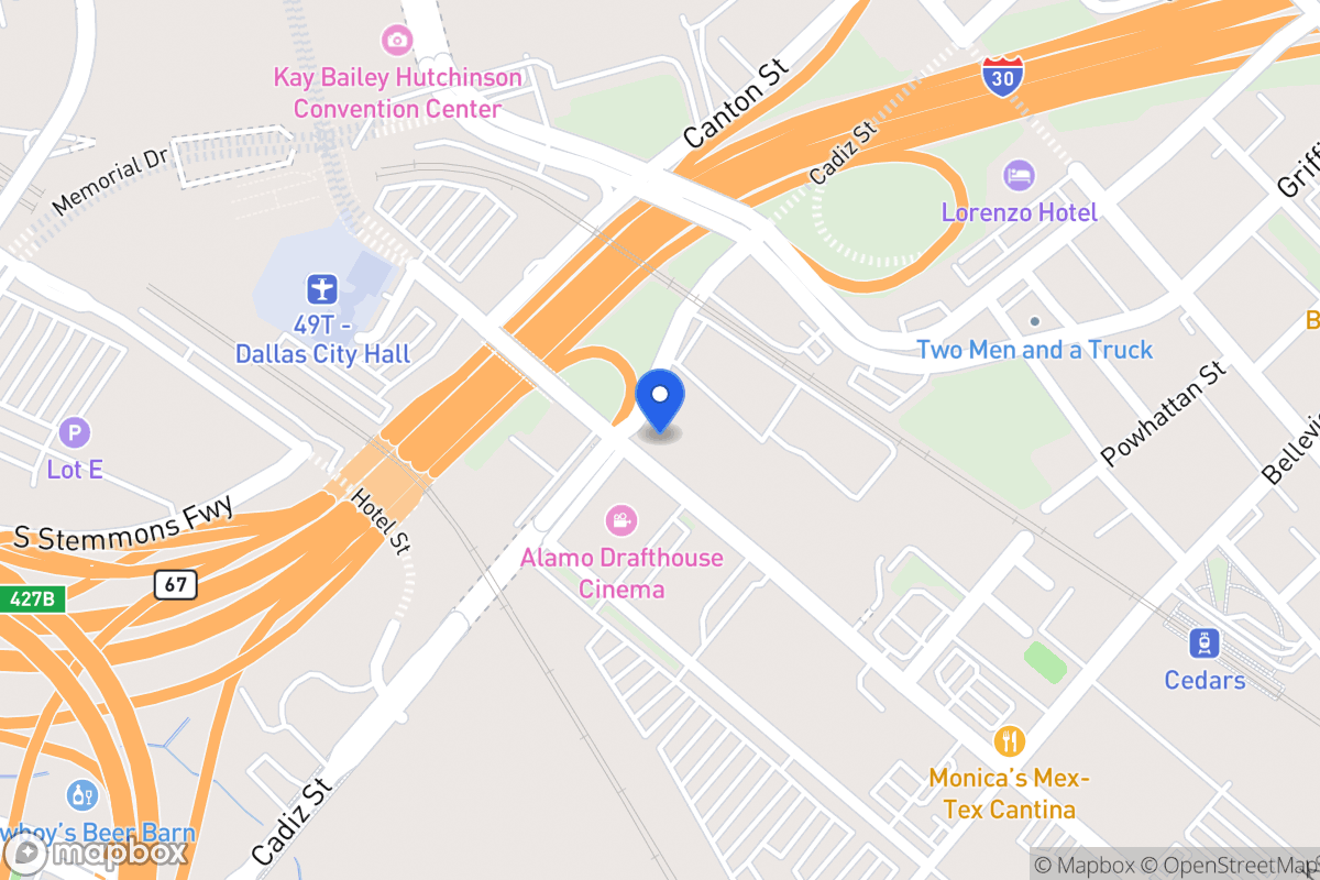 Map of 904 Cadiz St