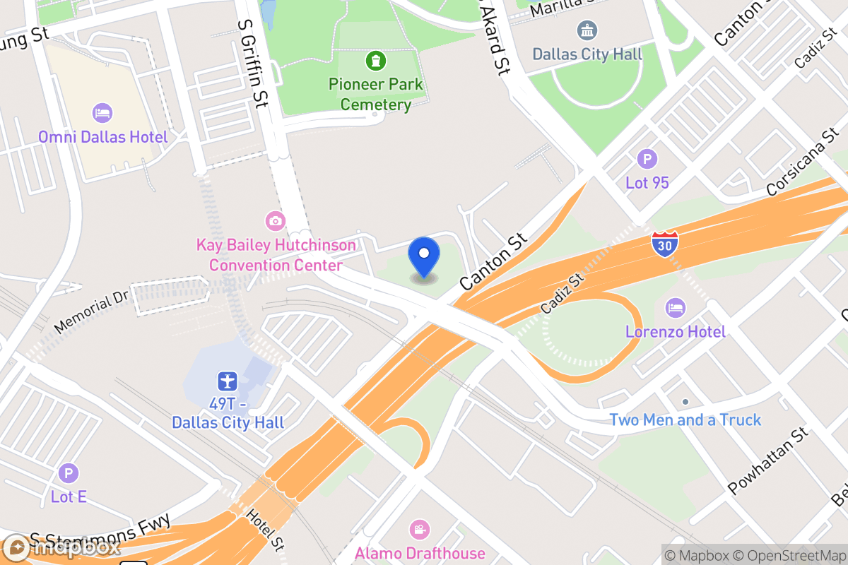 Map of 1122 Canton St