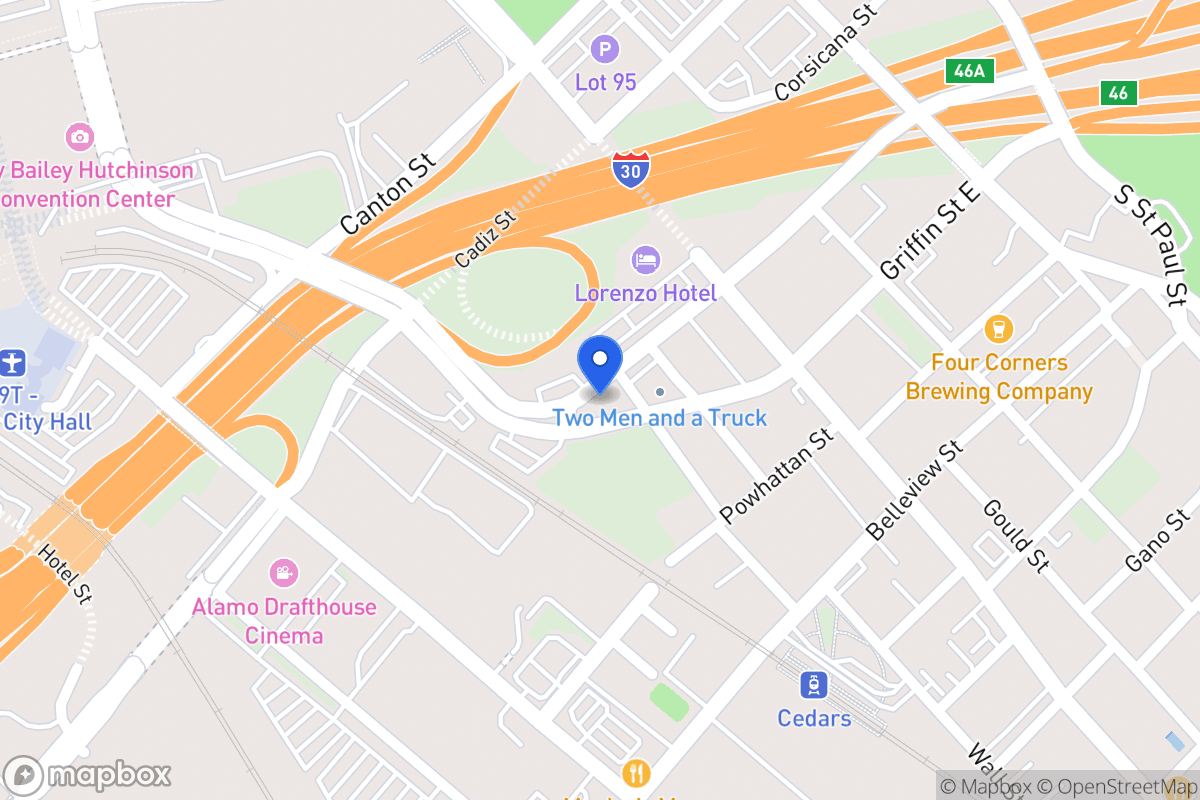 Map of 1100 W Griffin St