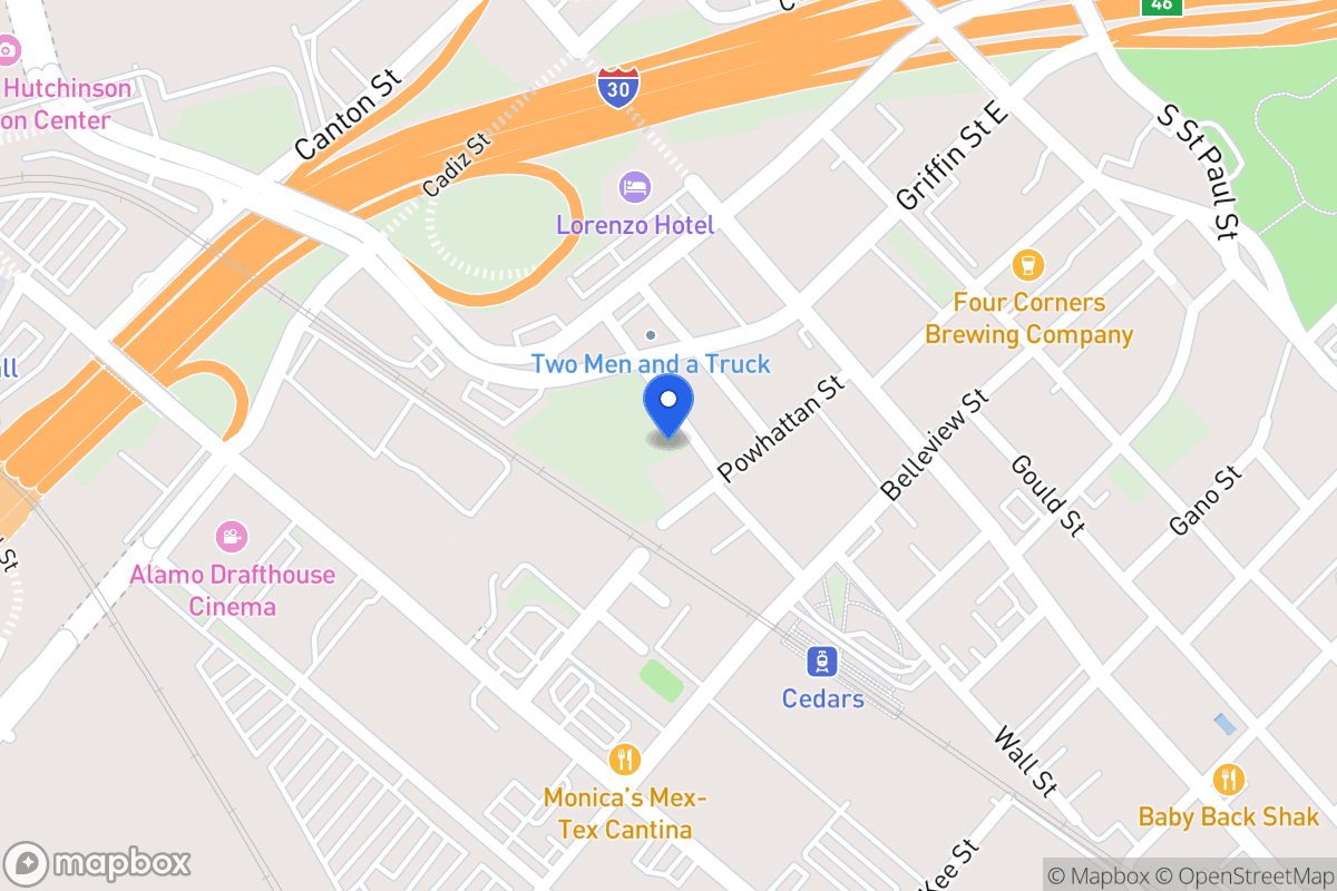 Map of 1209 Wall St