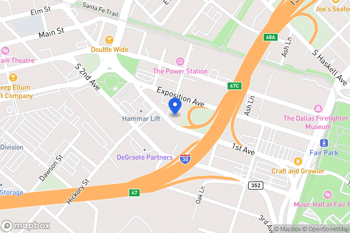 Map of 418 1st Ave