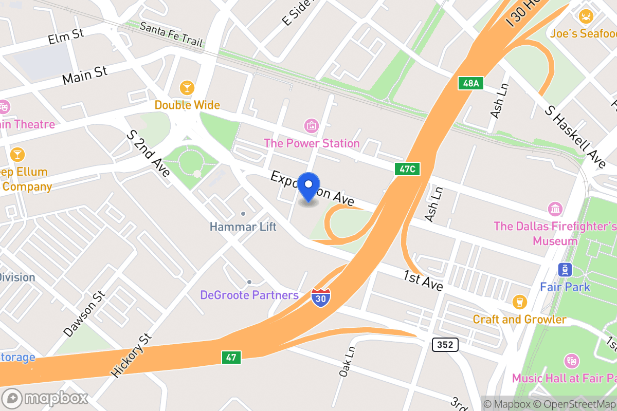 Map of 505 Exposition Ave
