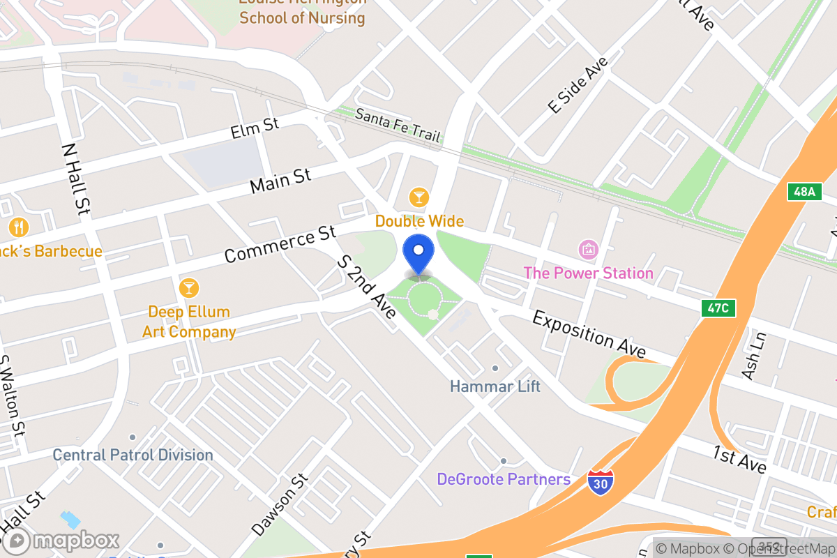 Map of 3511 Canton St