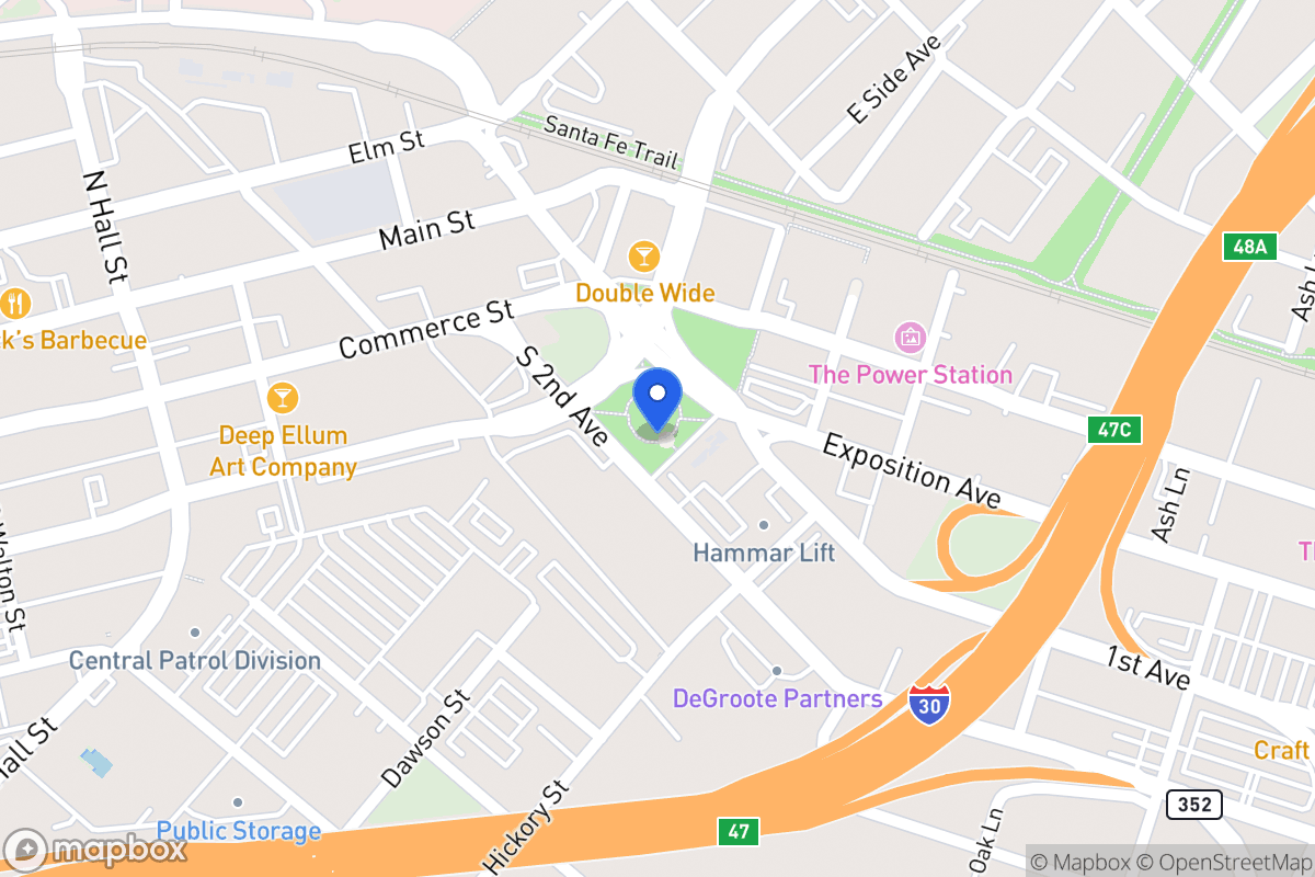 Map of 420 2nd Ave