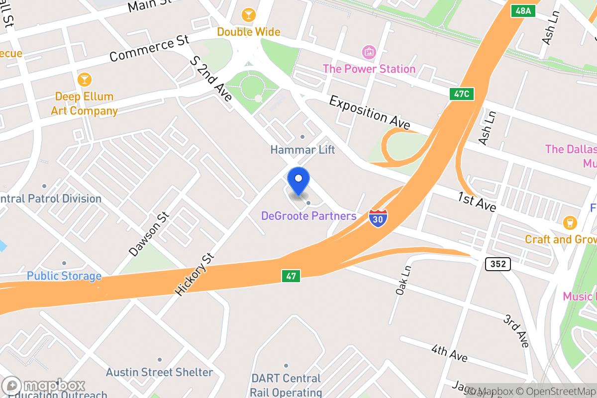 Map of 501 S 2nd Ave