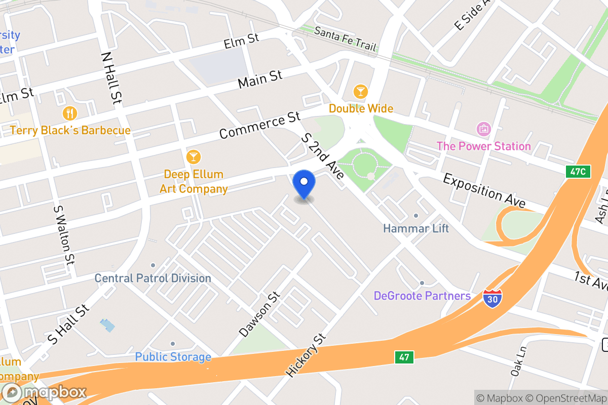 Map of 3301 Canton St