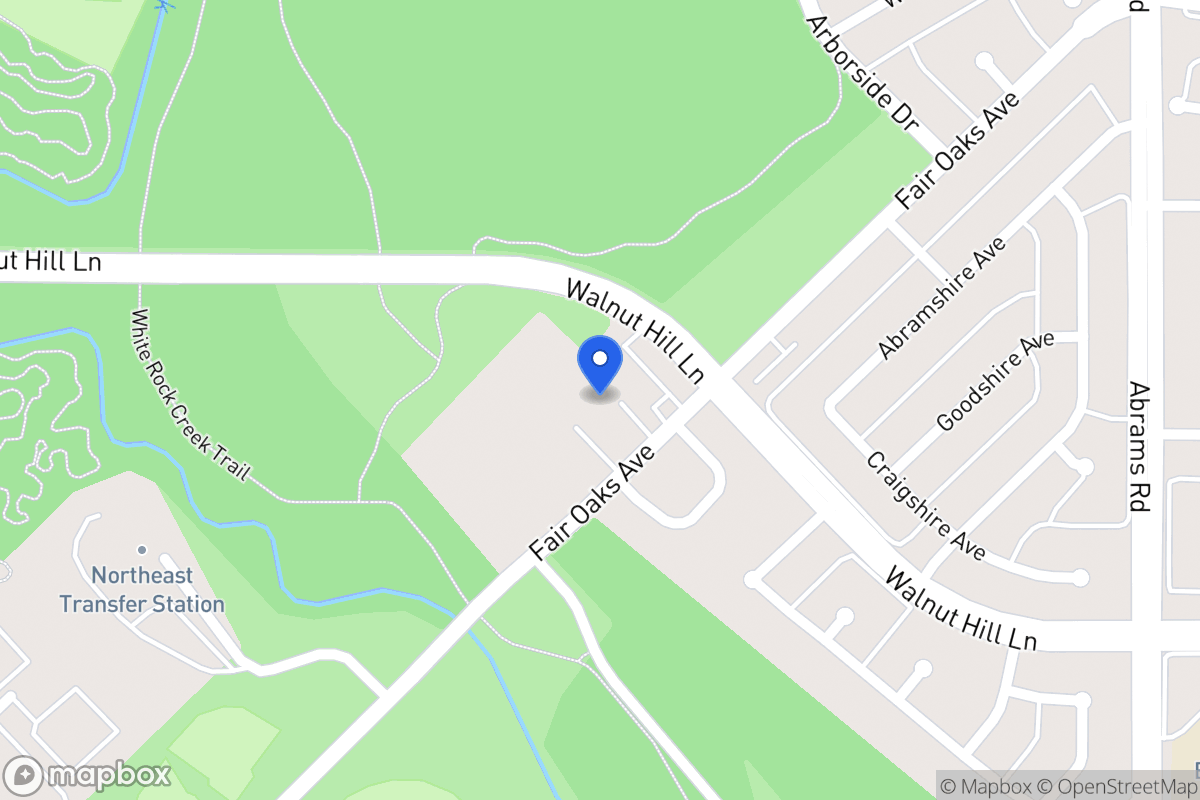 Map of 7823 Fair Oaks Ave