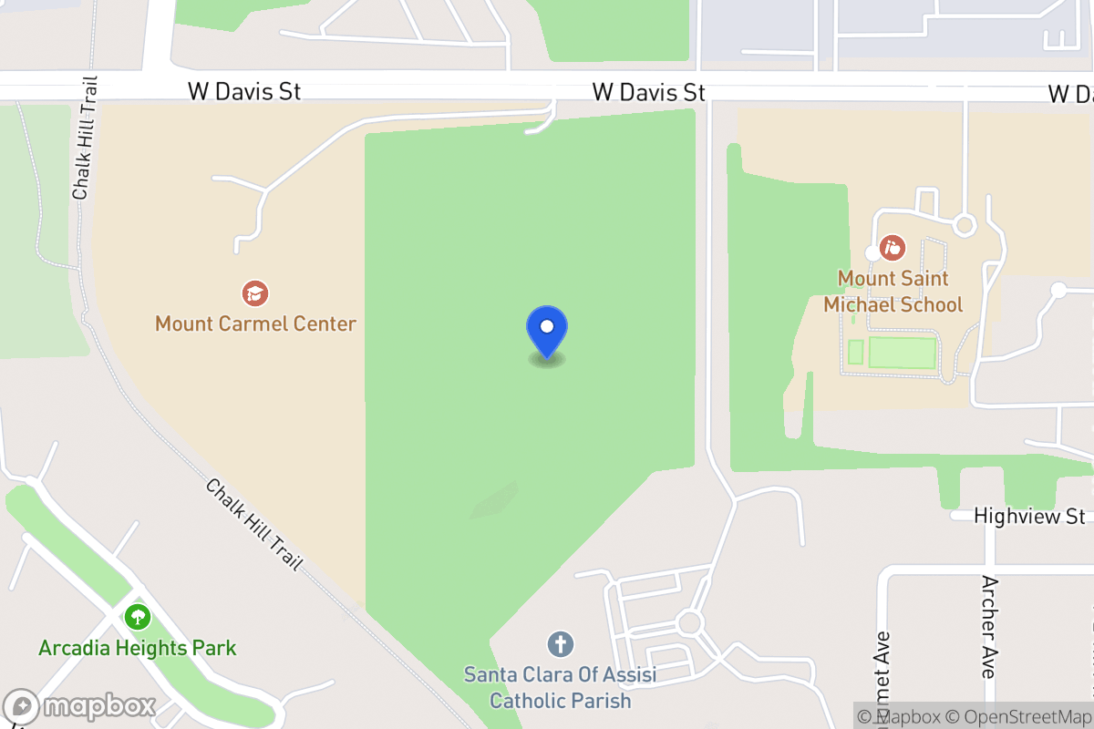 Map of 4530 W Davis St