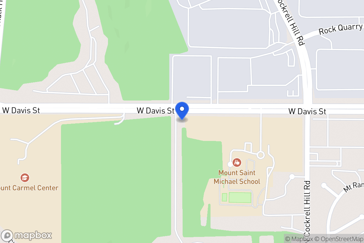 Map of 4550 W Davis St
