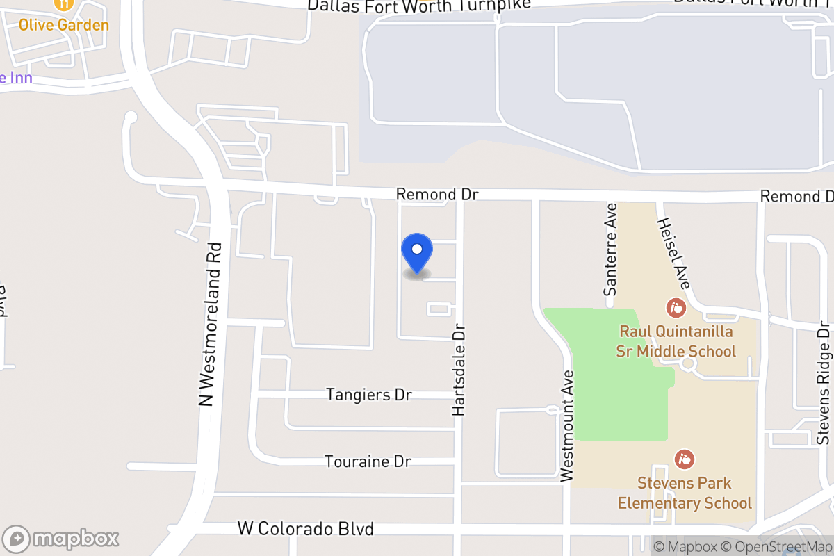 Map of 2902 Remond Dr