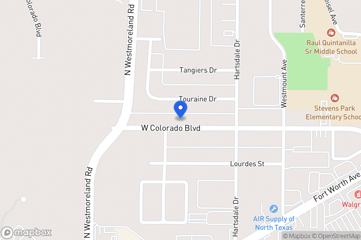 Map of 3017 W Colorado Blvd