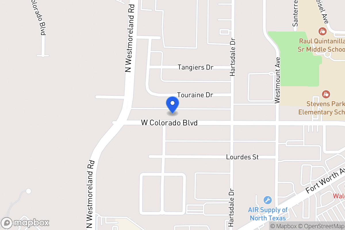 Map of 3023 W Colorado Blvd