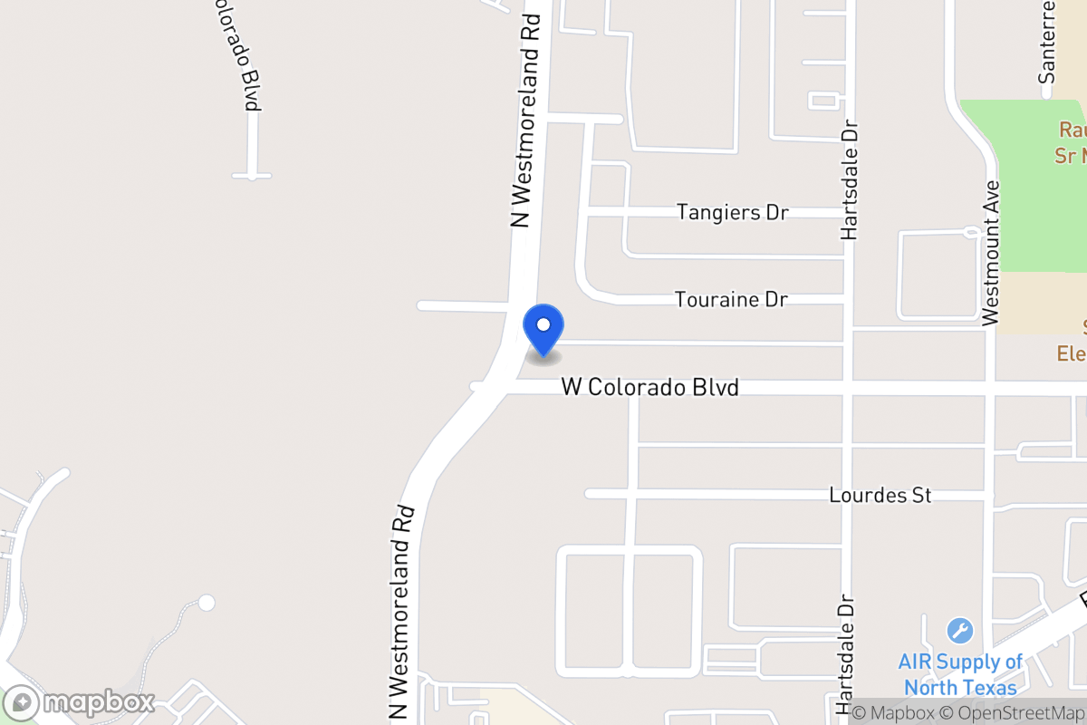 Map of 3131 W Colorado Blvd