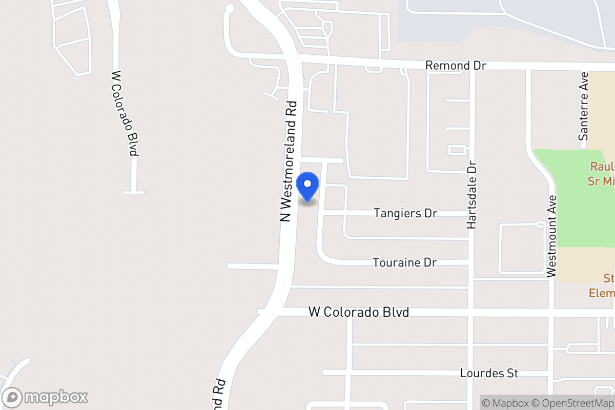 Map of 3134 Touraine Dr