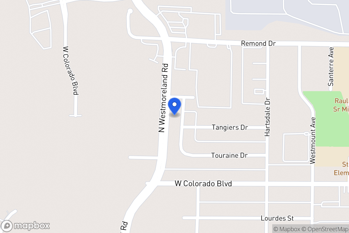 Map of 3138 Touraine Dr