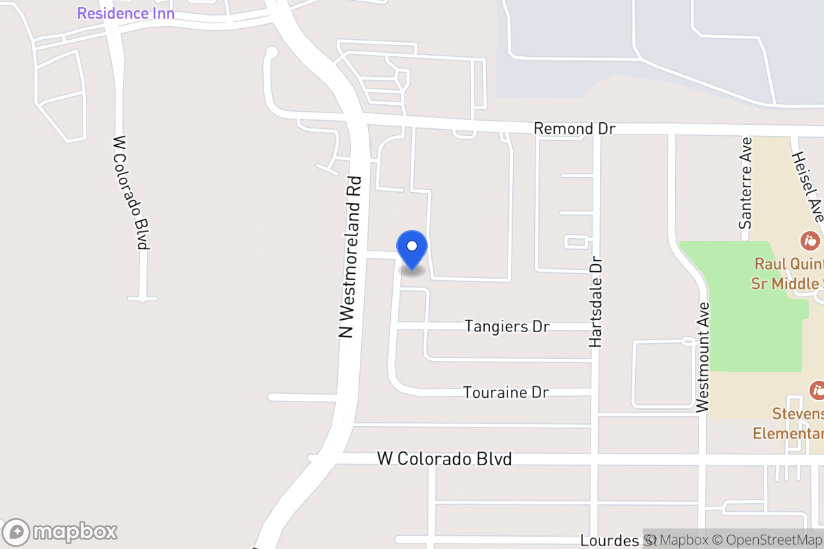 Map of 3036 Le Havre Dr