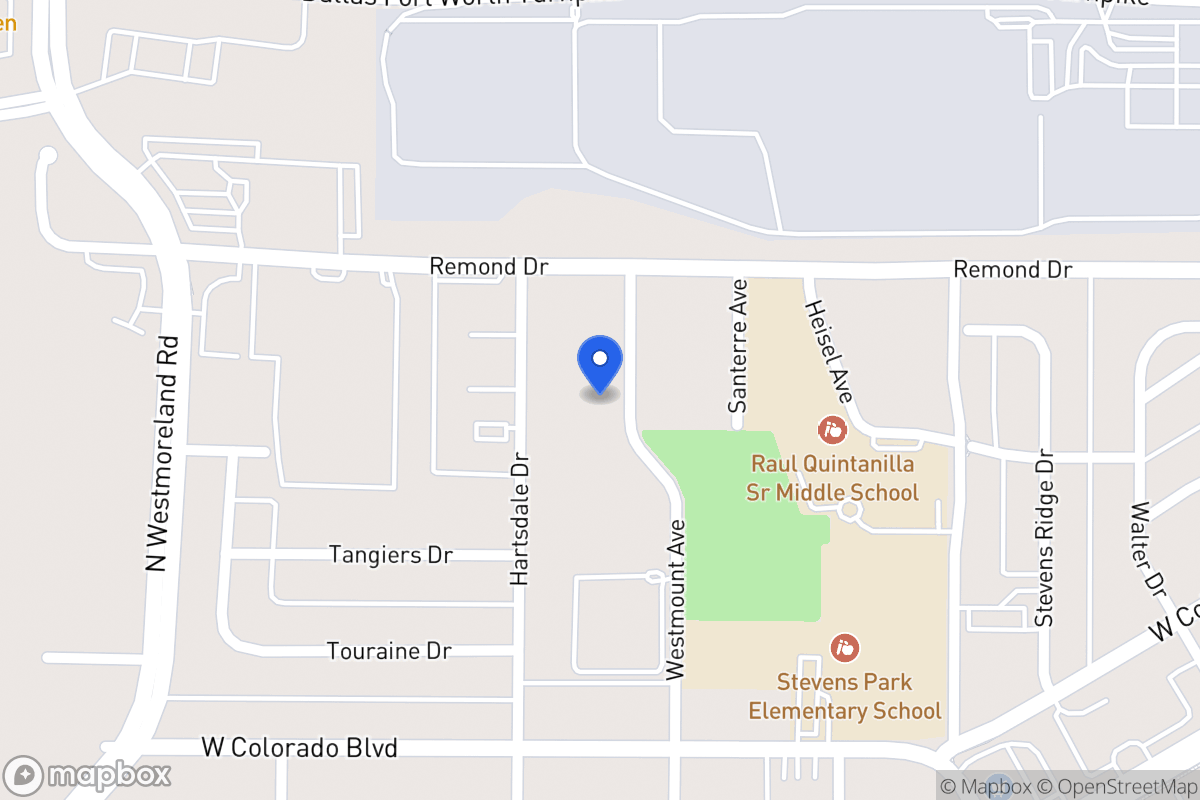 Map of 1603 Westmount Ave