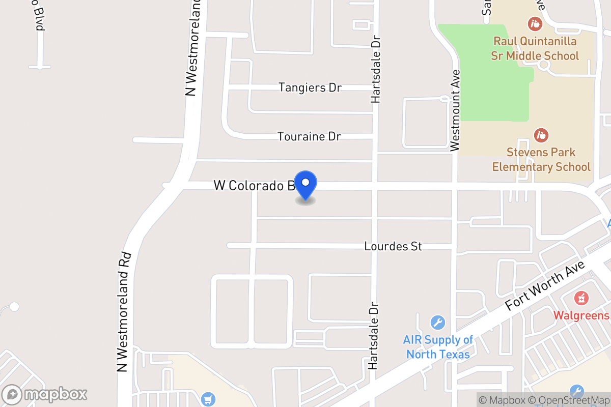 Map of 3004 W Colorado Blvd