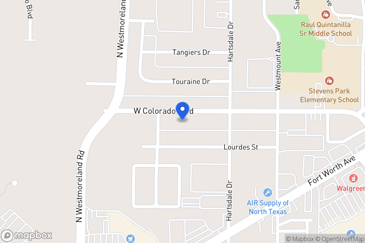 Map of 3008 W Colorado Blvd
