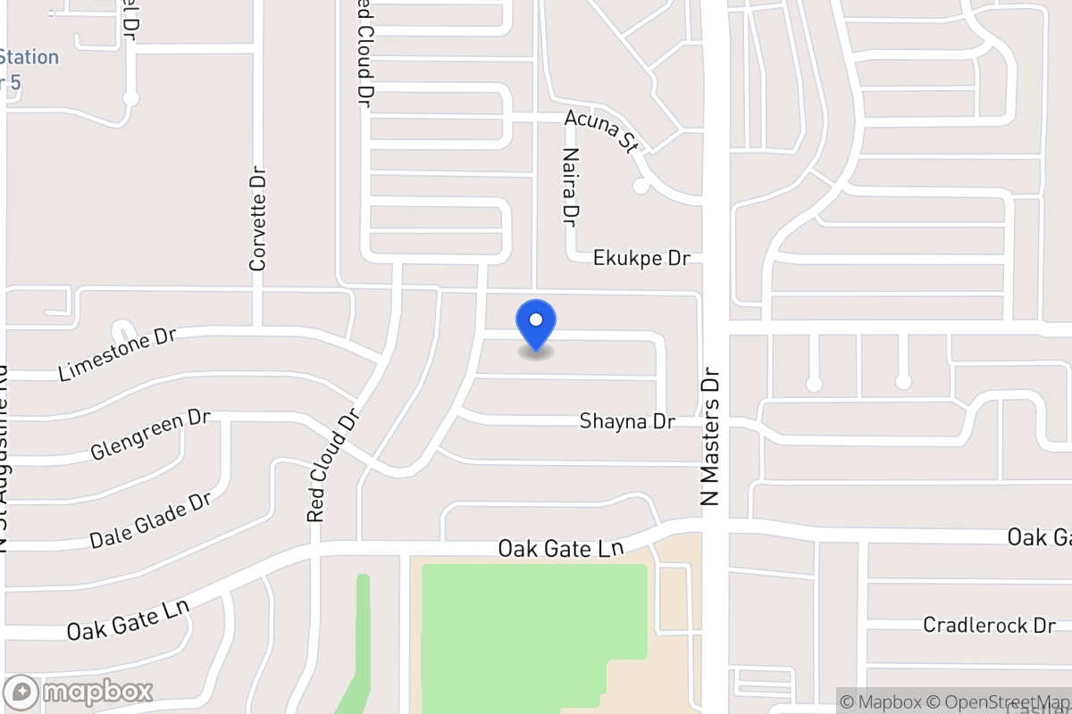 Map of 10016 Hymie Cir