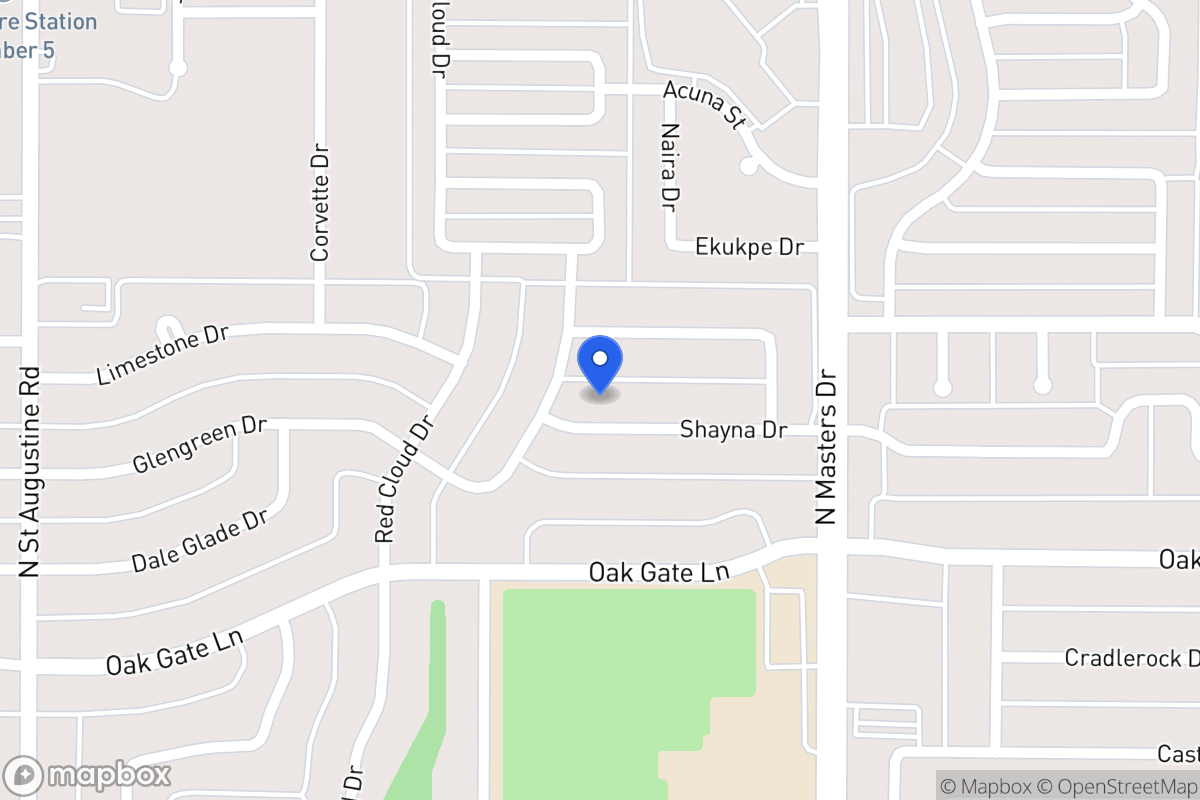 Map of 10015 Shayna Dr