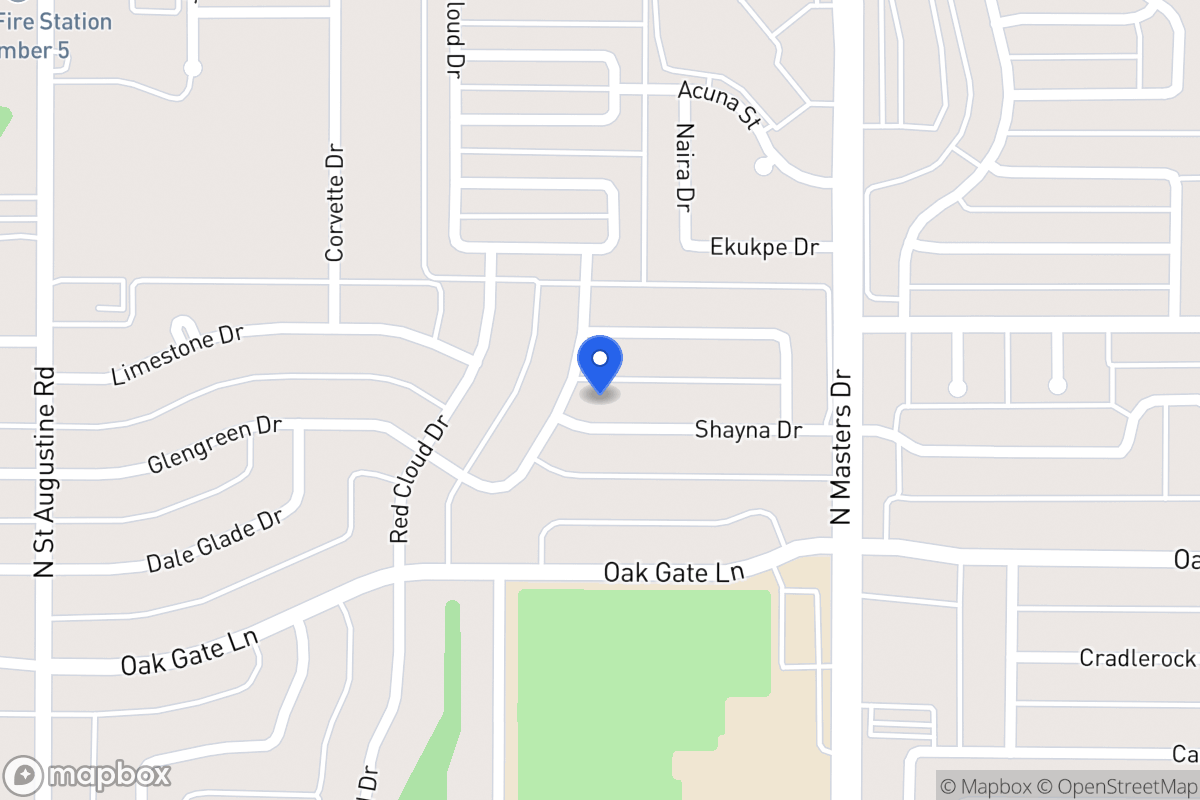 Map of 10009 Shayna Dr