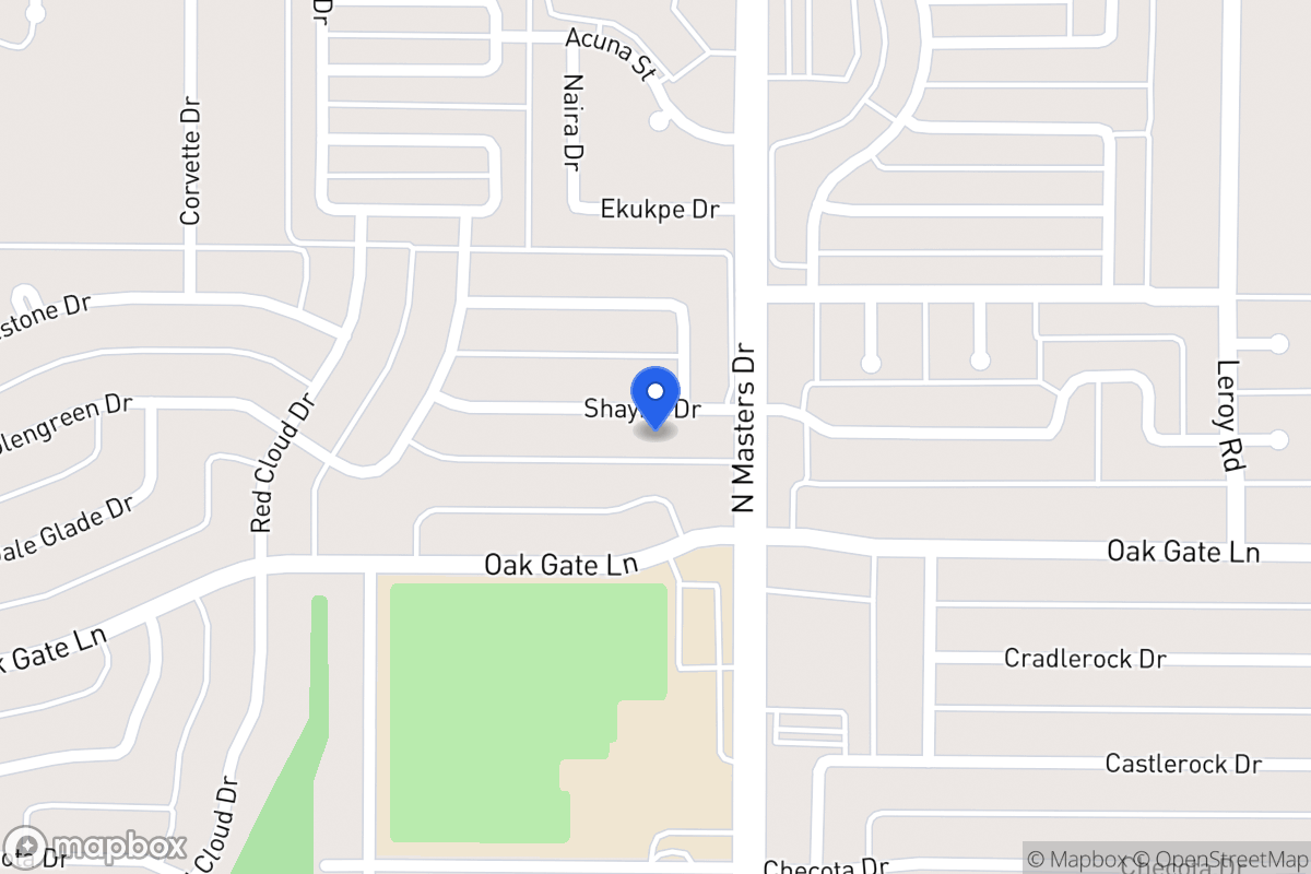 Map of 10120 Shayna Dr