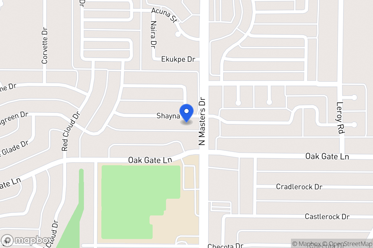 Map of 10130 Shayna Dr