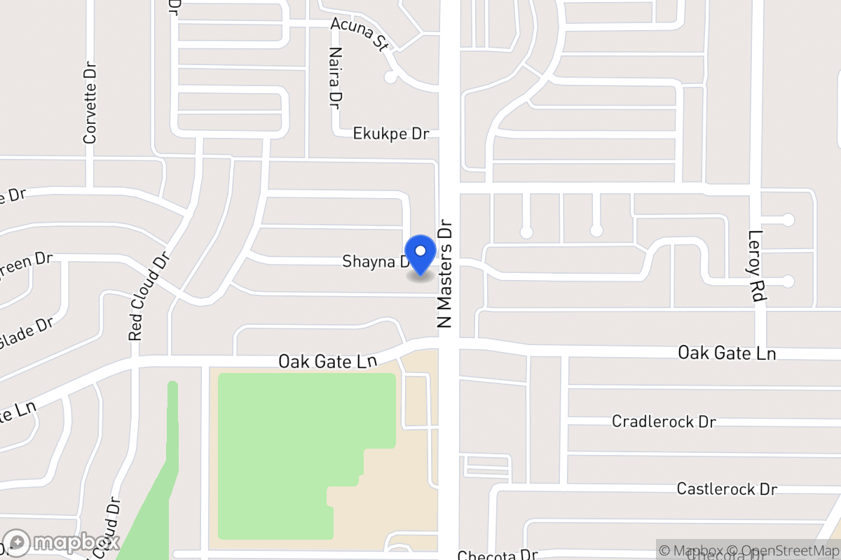 Map of 10136 Shayna Dr
