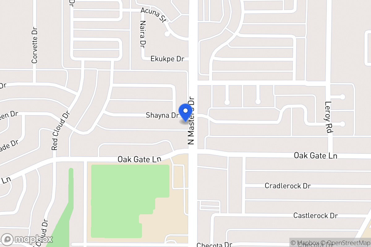 Map of 10140 Shayna Dr
