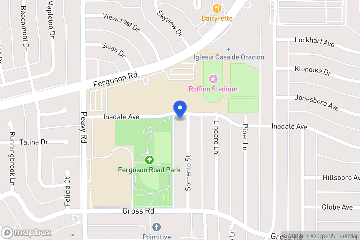 Map of 9317 Sorrento St