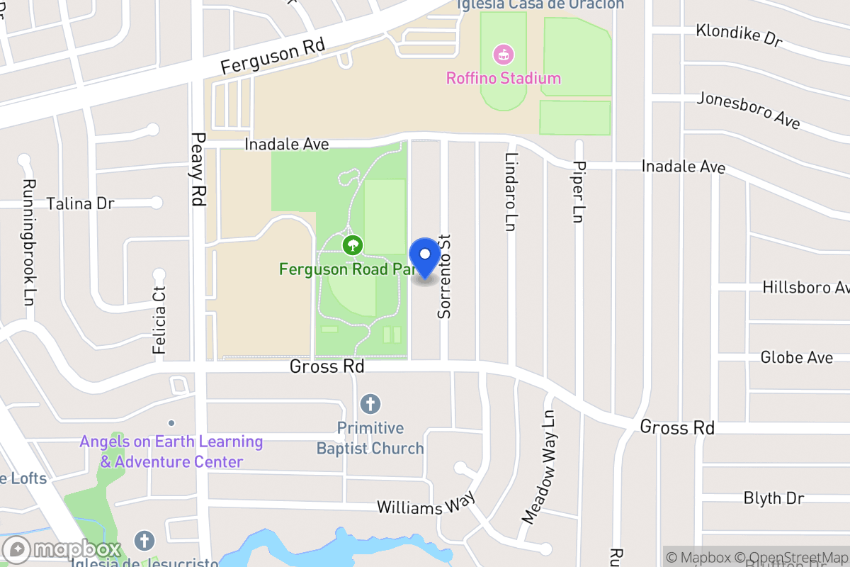 Map of 9015 Sorrento St