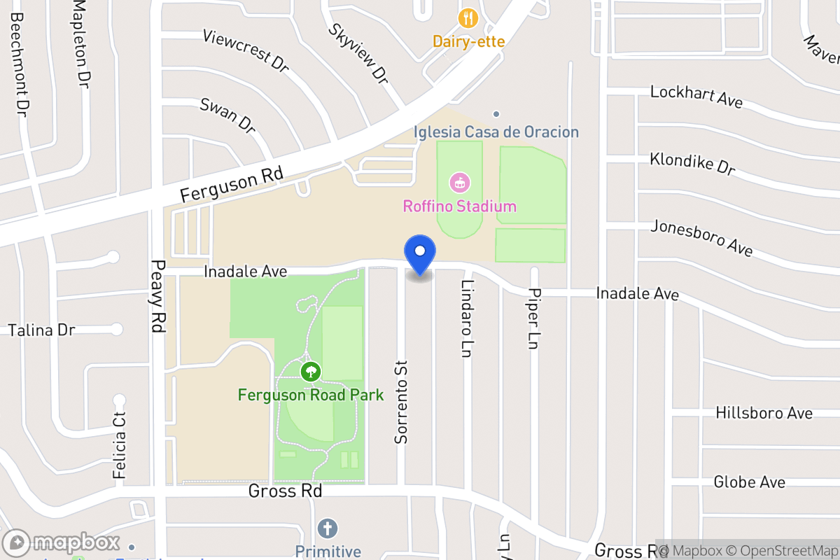 Map of 9318 Sorrento St