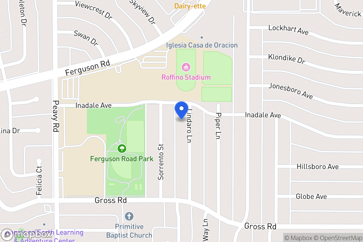 Map of 9303 Lindaro Ln