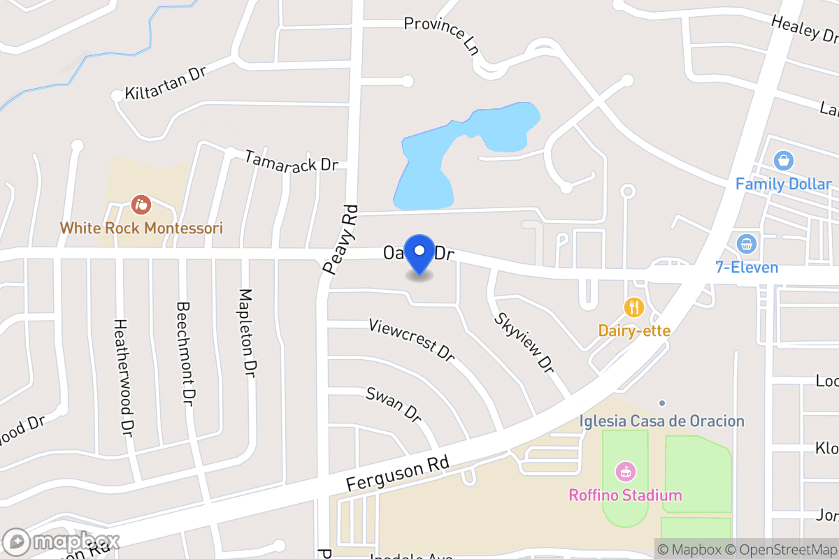 Map of 1840 Oates Dr