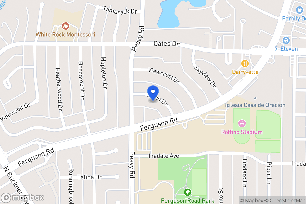 Map of 1828 Swan Dr