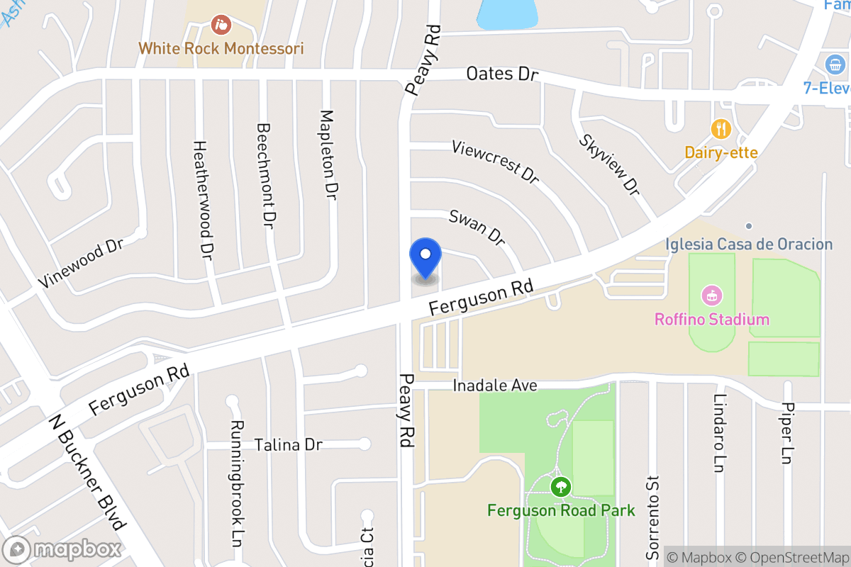 Map of 2676 Peavy Rd