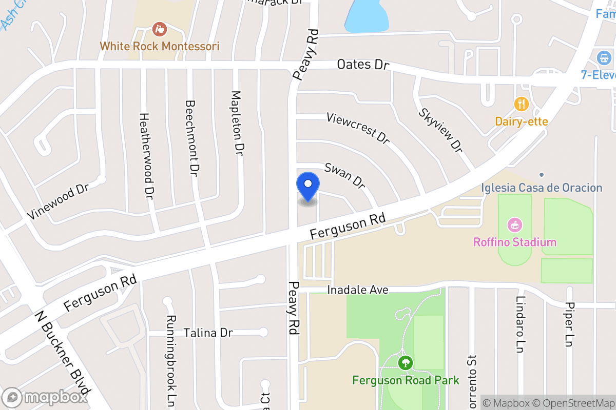 Map of 2670 Peavy Rd