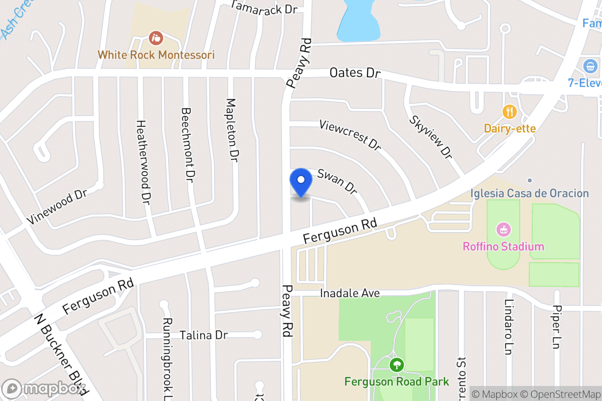 Map of 2666 Peavy Rd