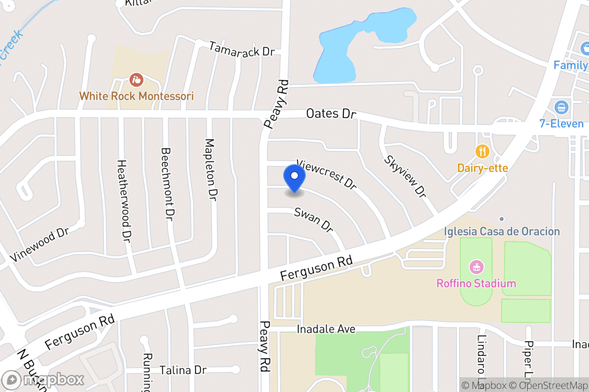 Map of 1817 Swan Dr