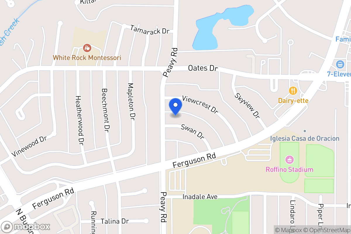 Map of 1811 Swan Dr
