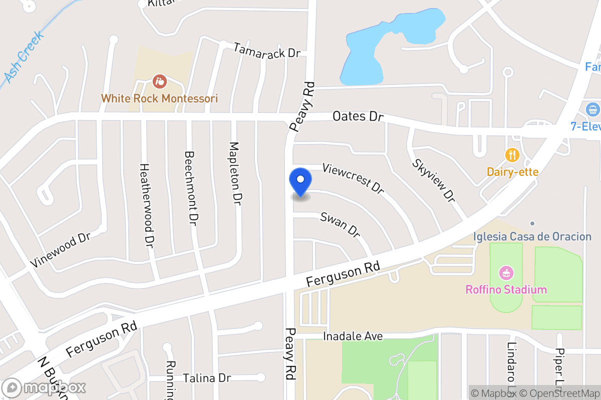 Map of 1805 Swan Dr