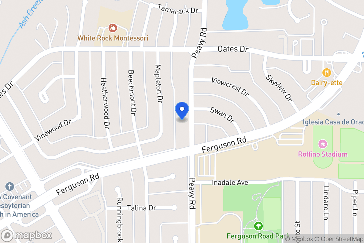 Map of 2665 Peavy Rd