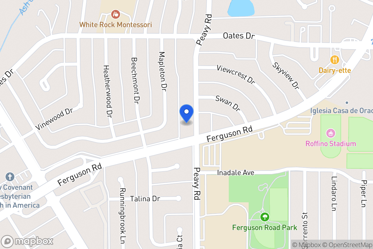 Map of 2677 Peavy Rd